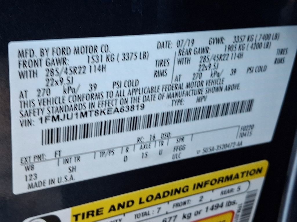 Used 2019 Ford Expedition Platinum image 29