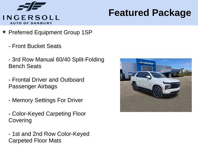 Used 2025 Chevrolet Tahoe RST w/ Comfort Package image 15