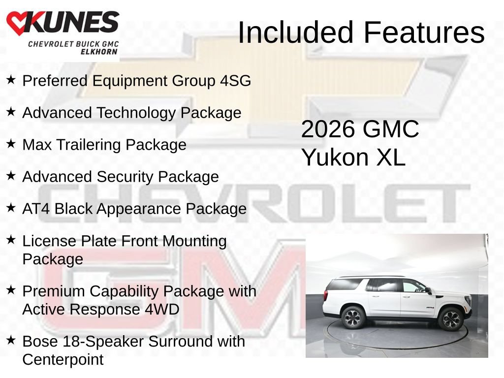 New 2026 GMC Yukon XL AT4 Ultimate AWD/4WD video 2