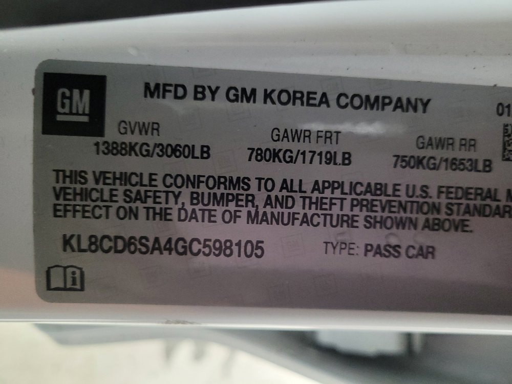 Used 2016 Chevrolet Spark LT image 33