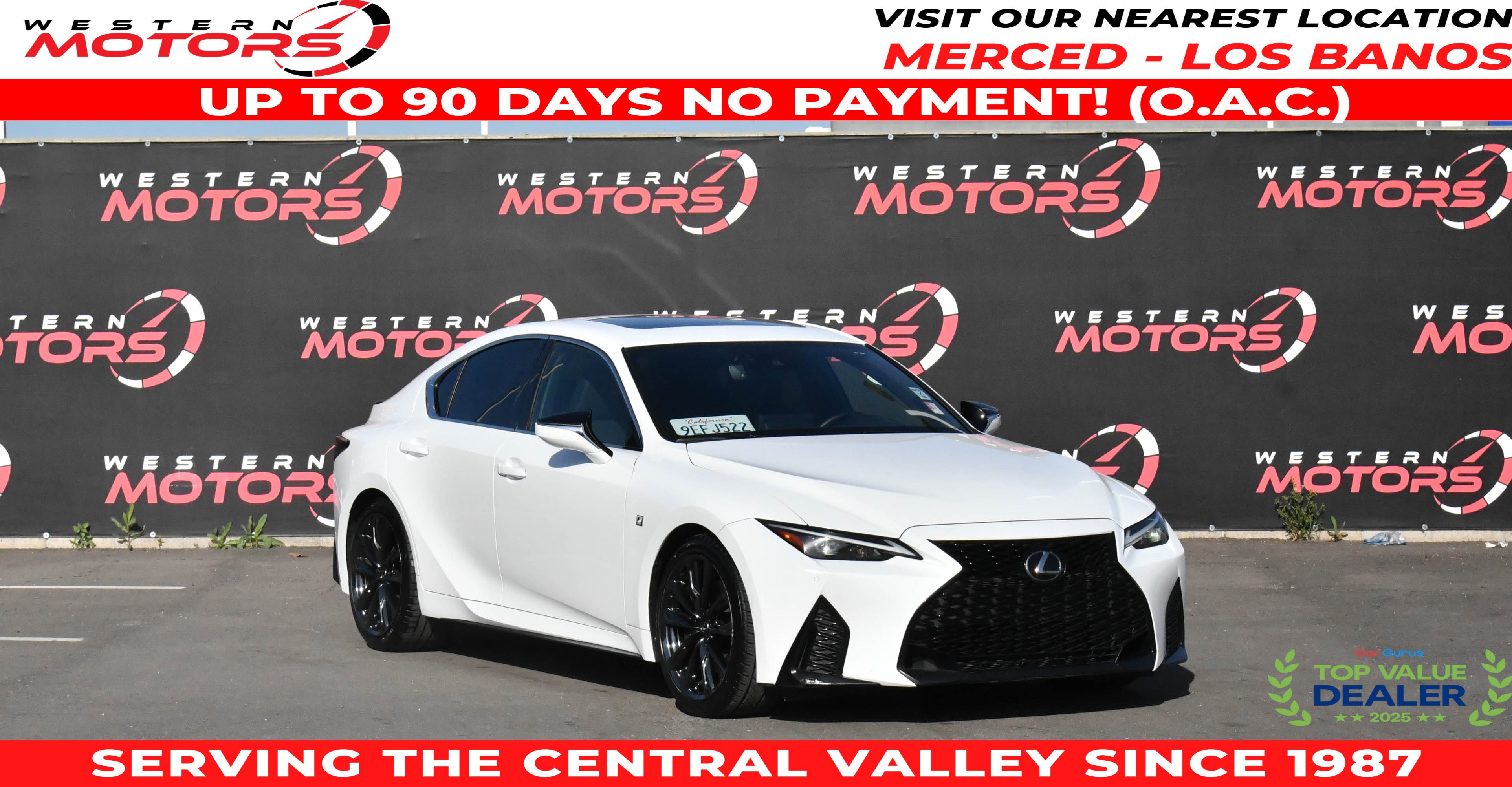 Used 2023 Lexus IS 350 F Sport w/ Accessory Package