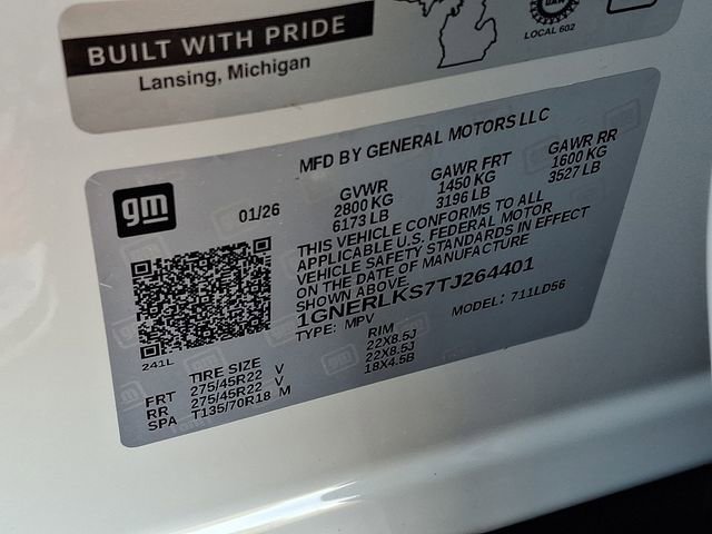 New 2026 Chevrolet Traverse RS image 17