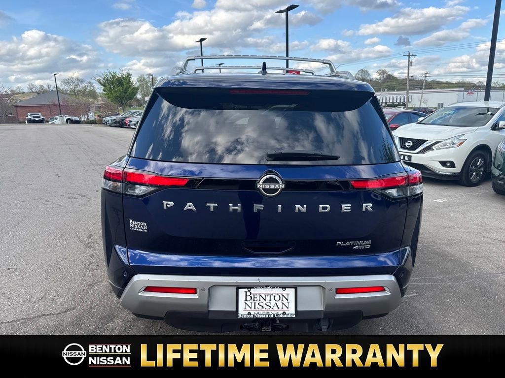 Used 2022 Nissan Pathfinder Platinum w/ Cargo Package image 7