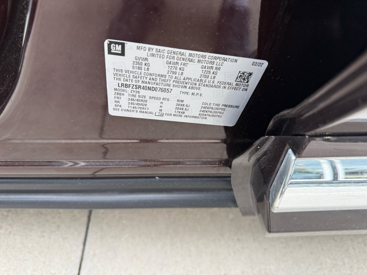 Used 2022 Buick Envision Avenir w/ Technology Package II image 11