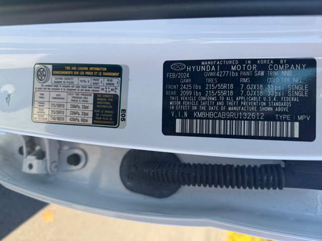 Certified 2024 Hyundai Kona SEL AWD/4WD image 26