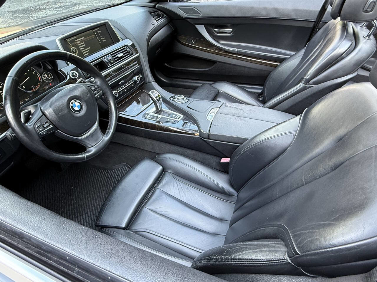 Used 2013 BMW 650i xDrive 650i xDrive AWD 2dr Convertibl w/ Cold Weather Pkg image 3