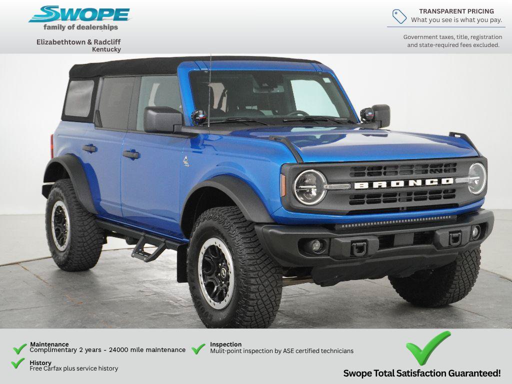 Certified 2023 Ford Bronco Black Diamond w/ Sasquatch Package