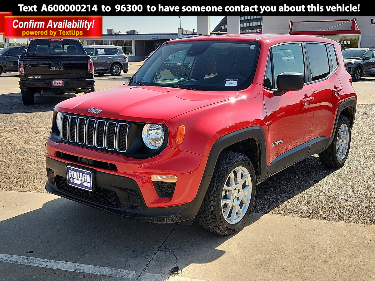 Used 2023 Jeep Renegade Latitude AWD/4WD image 1