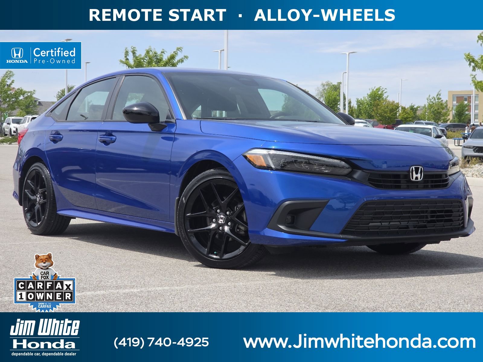 Certified 2023 Honda Civic Sport