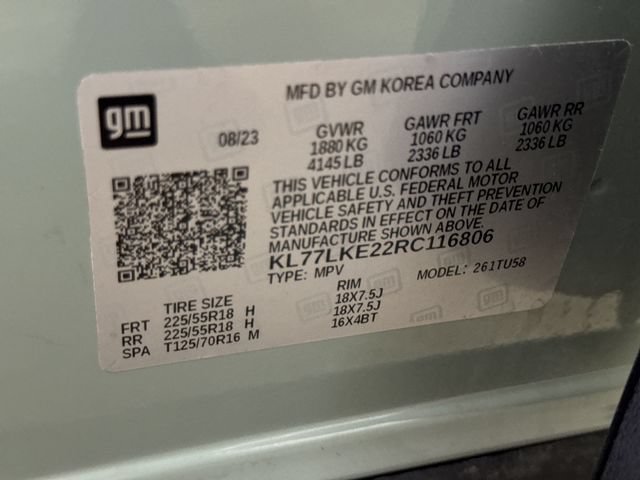Certified 2024 Chevrolet Trax ACTIV w/ Sunroof Package FWD image 29