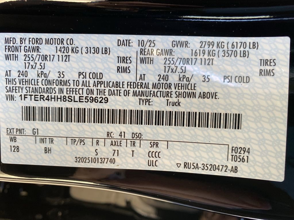 New 2025 Ford Ranger XLT image 49