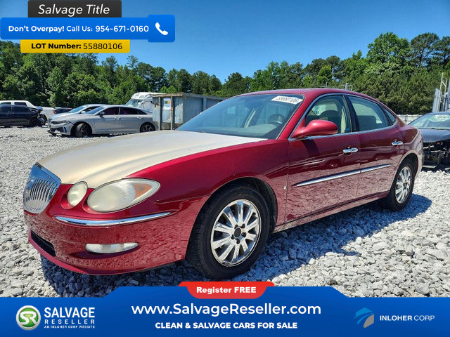 Used 2009 Buick LaCrosse CXL w/ Driver Confidence Package FWD image 1