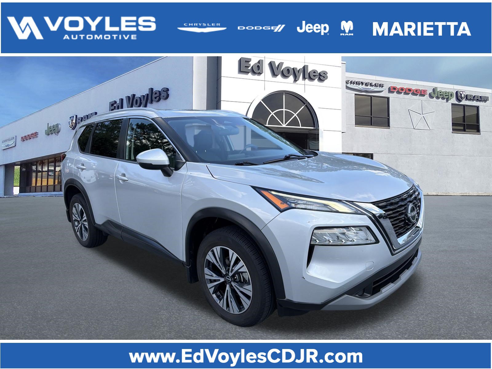 Used 2022 Nissan Rogue SV w/ SV Premium Package FWD image 1