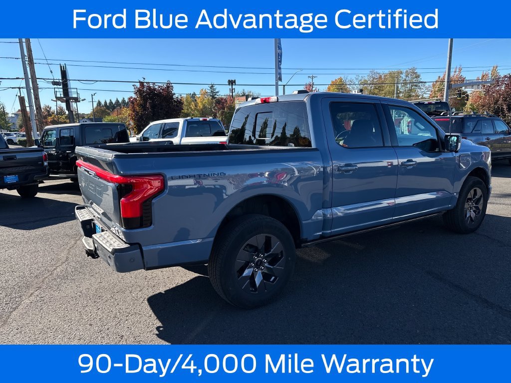 Certified 2023 Ford F150 Lightning Lariat w/ Equipment Group 511A High AWD/4WD image 8
