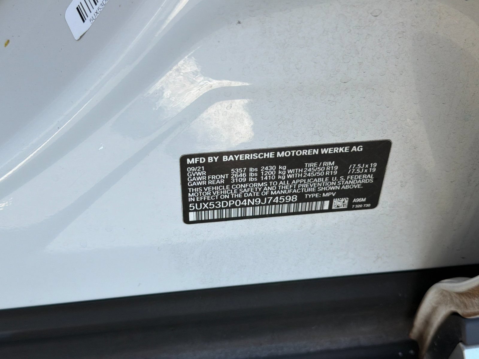 Used 2022 BMW X3 xDrive30i AWD/4WD image 20