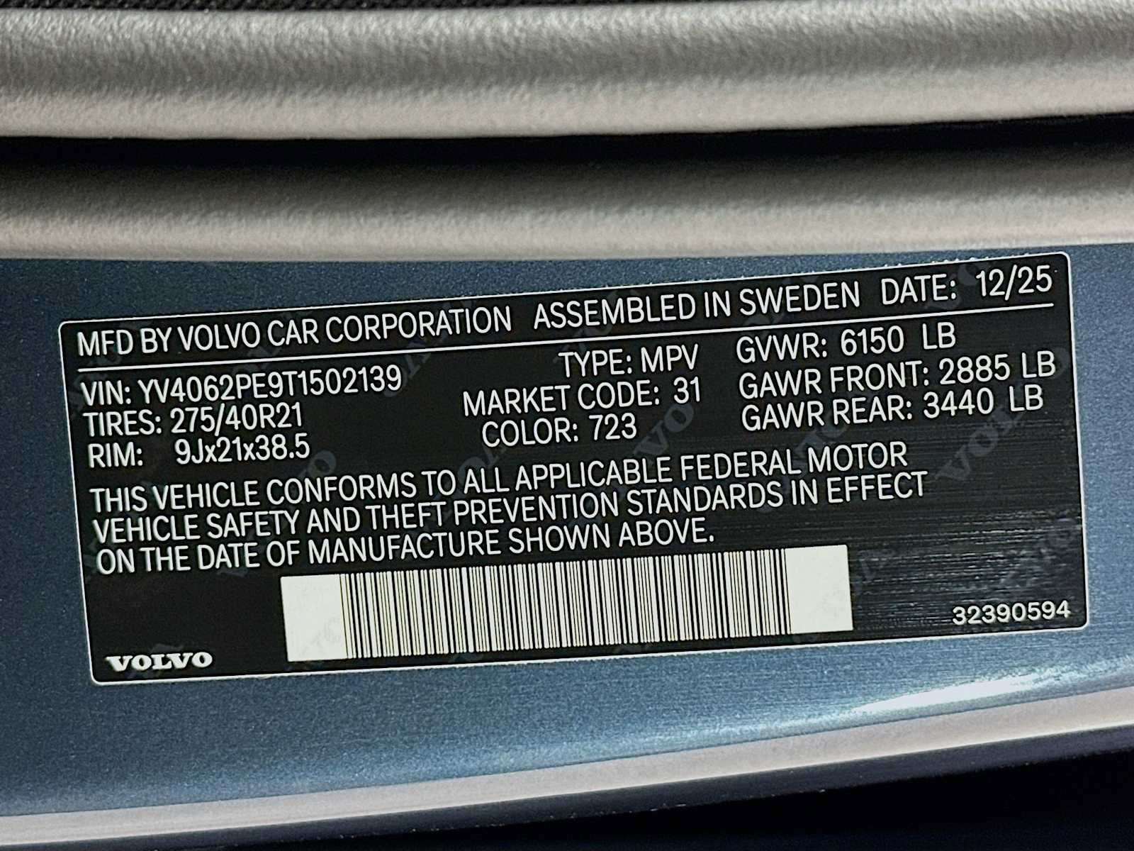 New 2026 Volvo XC90 B6 Plus w/ Protection Package Premier AWD/4WD image 31