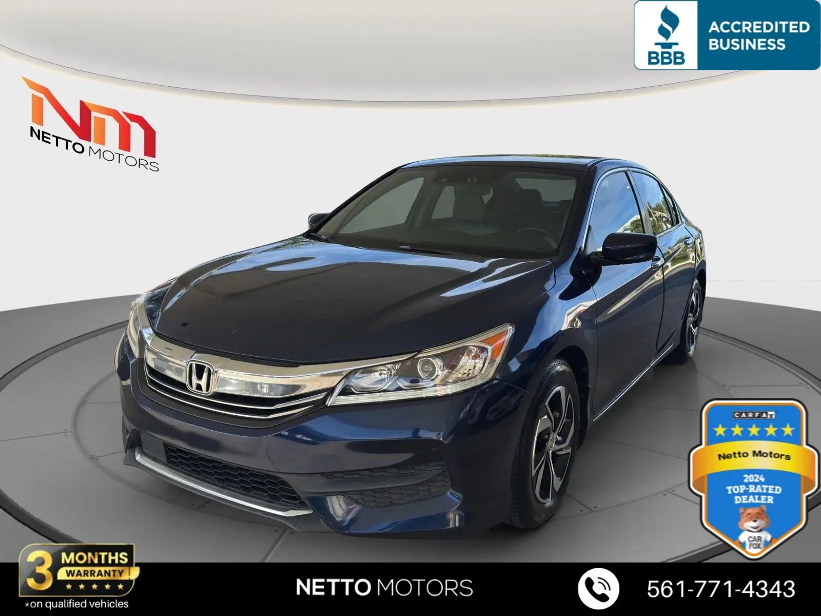 Used 2016 Honda Accord LX