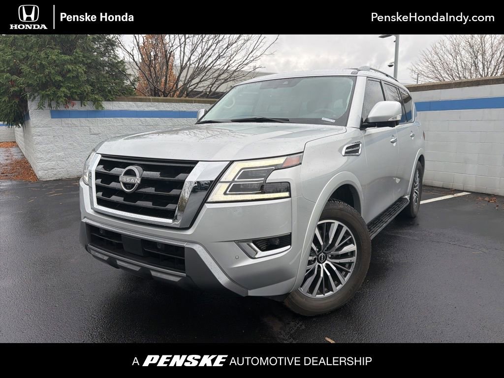 Used 2023 Nissan Armada SL w/ Captain's Chairs Package