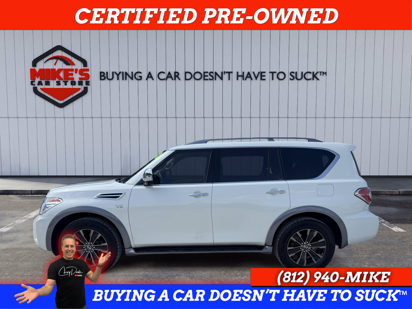 Used 2018 Nissan Armada Platinum w/ Captain Seat Package AWD/4WD image 3