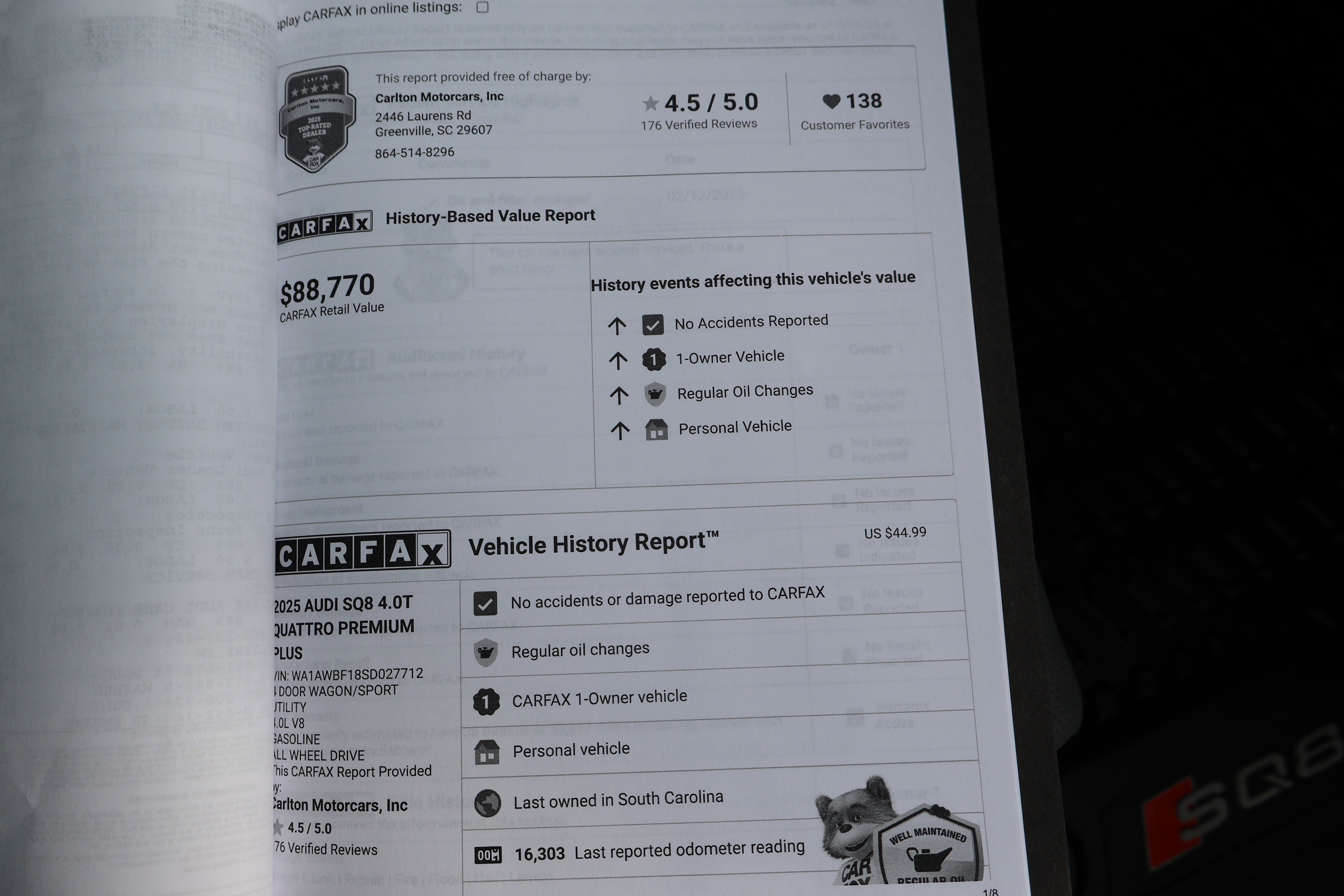 Used 2025 Audi SQ8 Premium Plus image 46