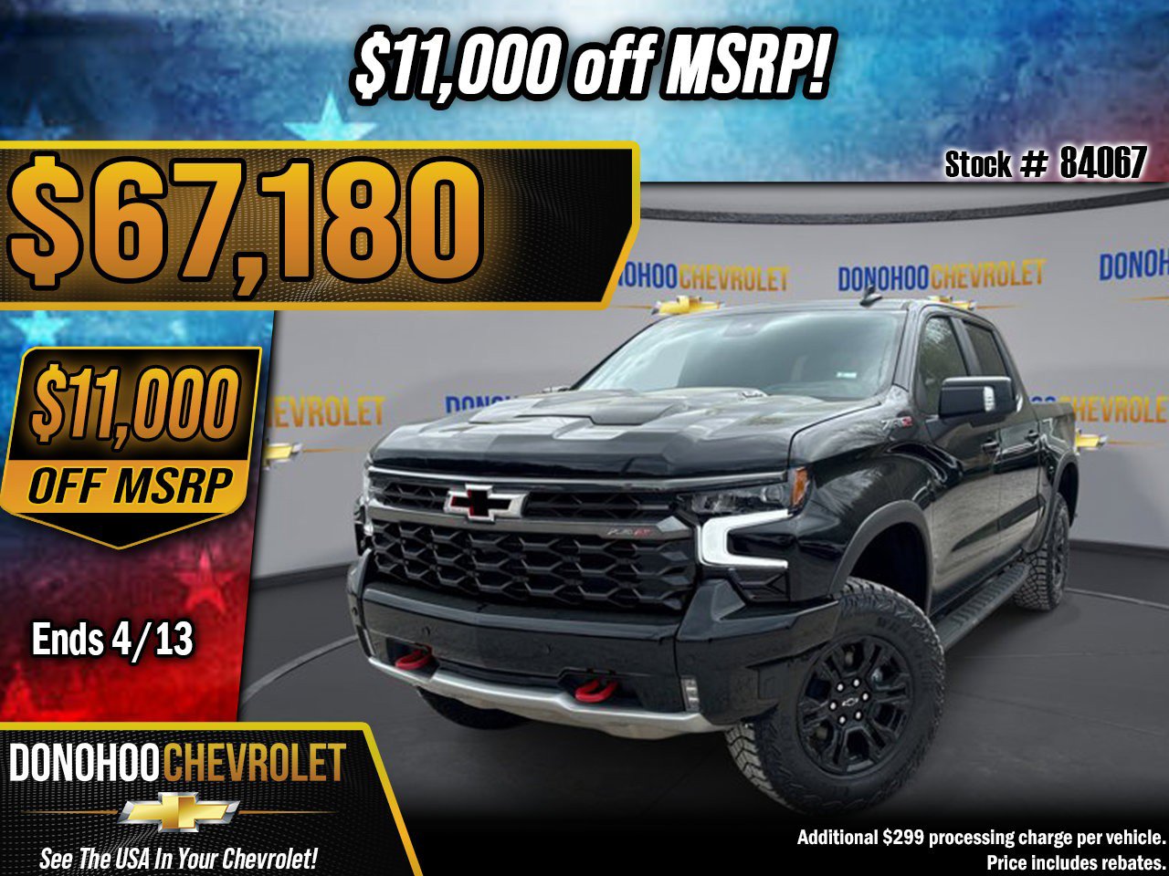 New 2026 Chevrolet Silverado 1500 ZR2 image 1