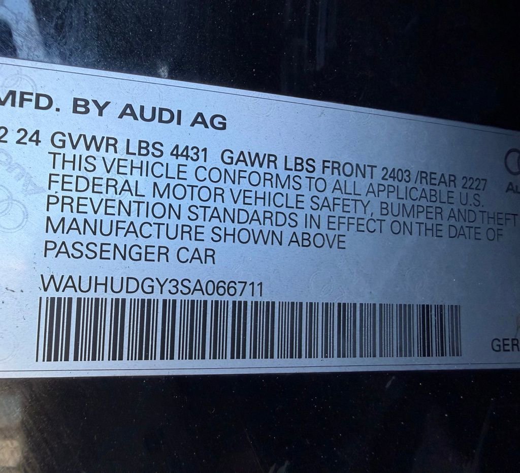 Used 2025 Audi A3 2.0T Premium Plus w/ Premium Plus Package image 37