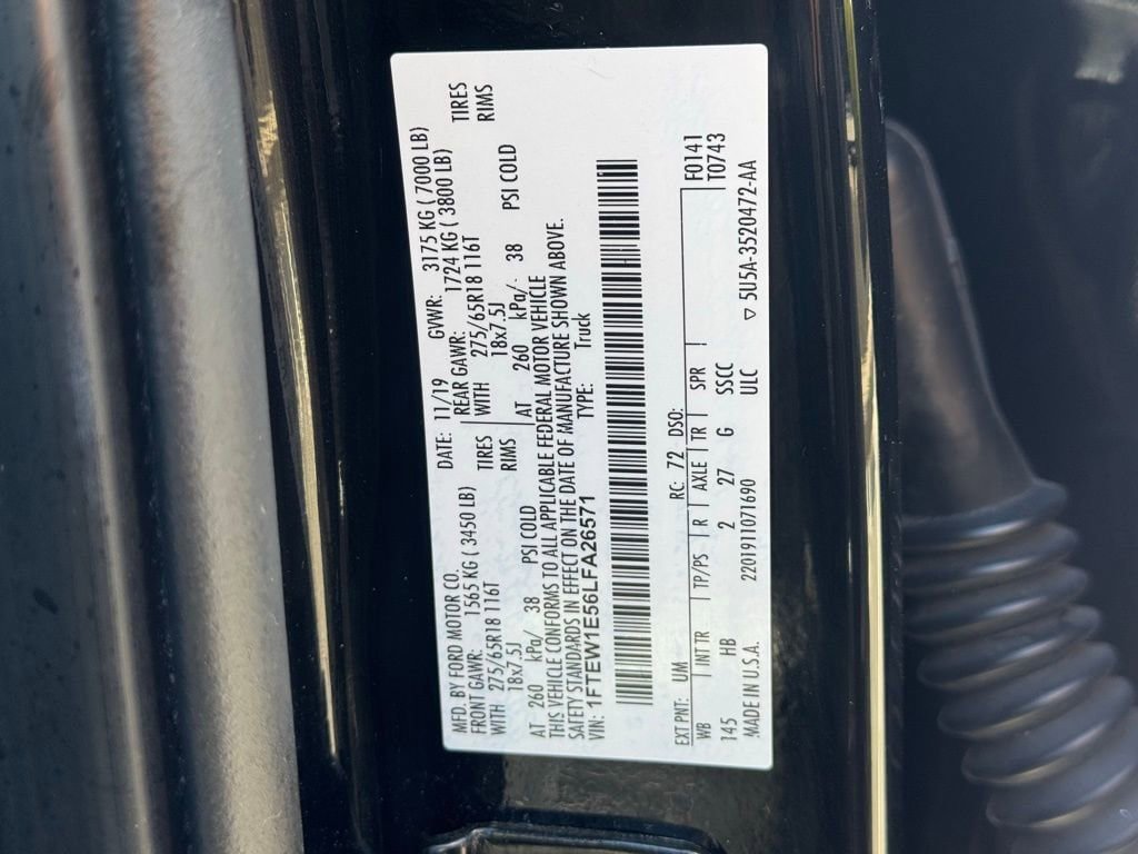 Used 2020 Ford F150 Lariat AWD/4WD image 26