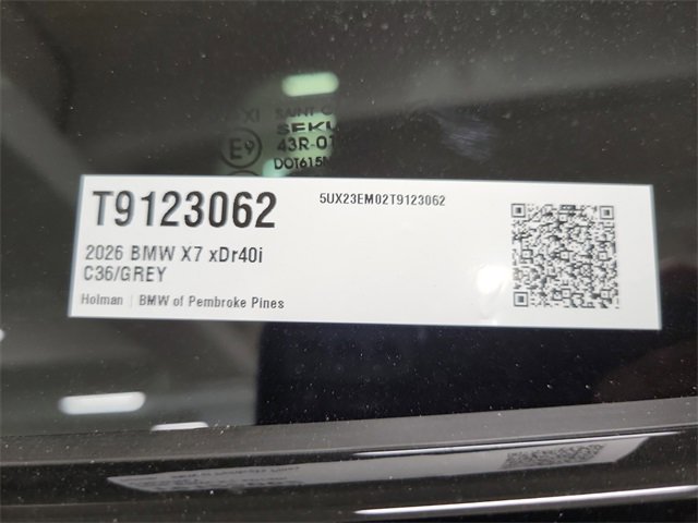 New 2026 BMW X7 xDrive40i w/ M Sport Package image 14