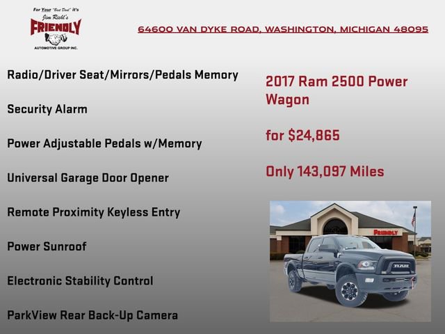 Used 2017 RAM 2500 Power Wagon w/ Leather & Luxury Group image 30