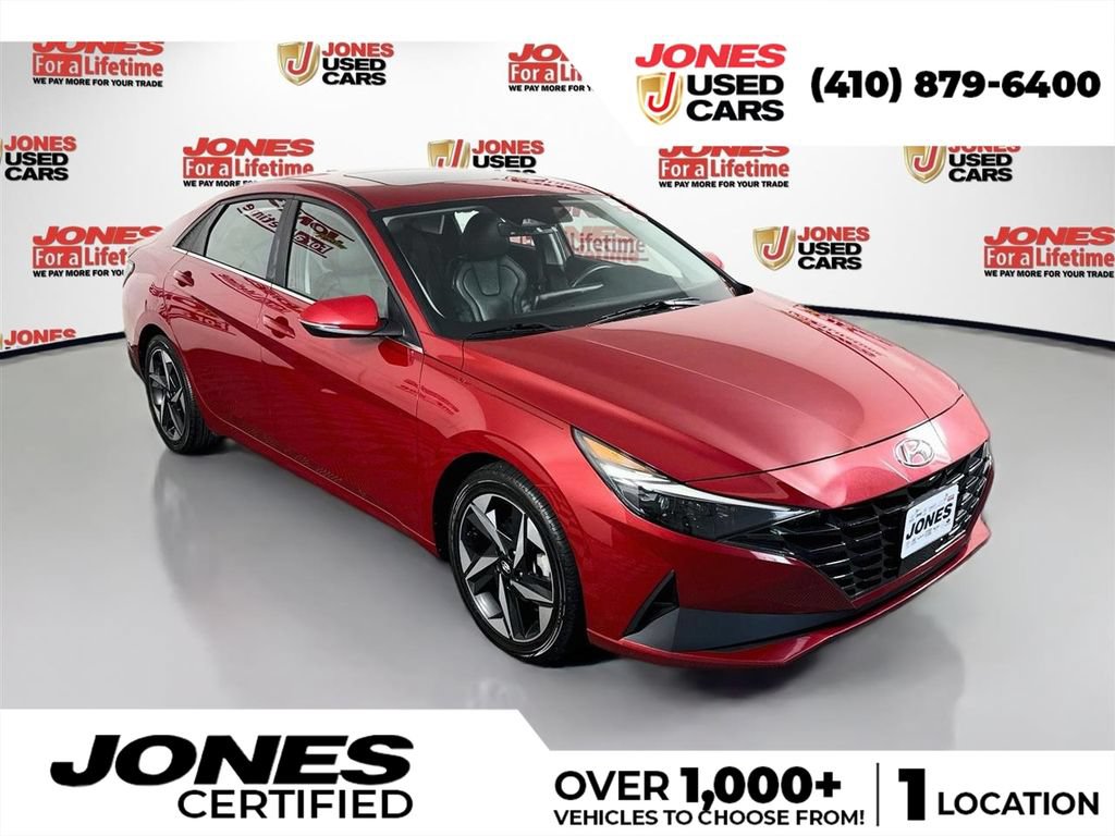 Used 2021 Hyundai Elantra Limited w/ Cargo Package