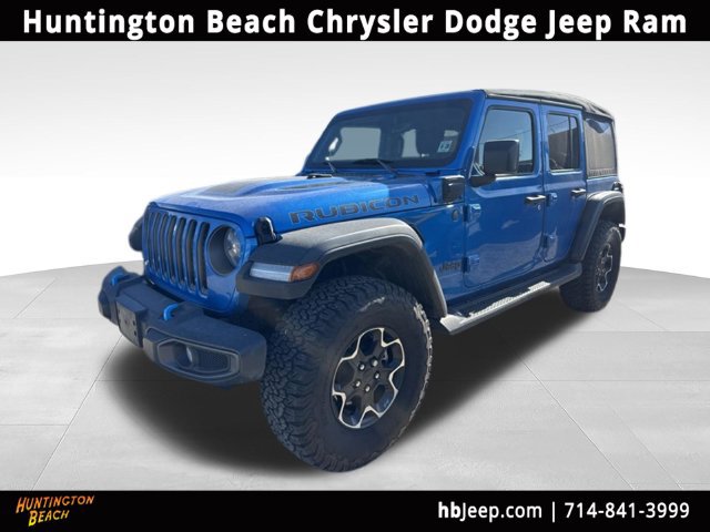 Used 2023 Jeep Wrangler Unlimited Rubicon 4xe w/ Cold Weather Group AWD/4WD image 1
