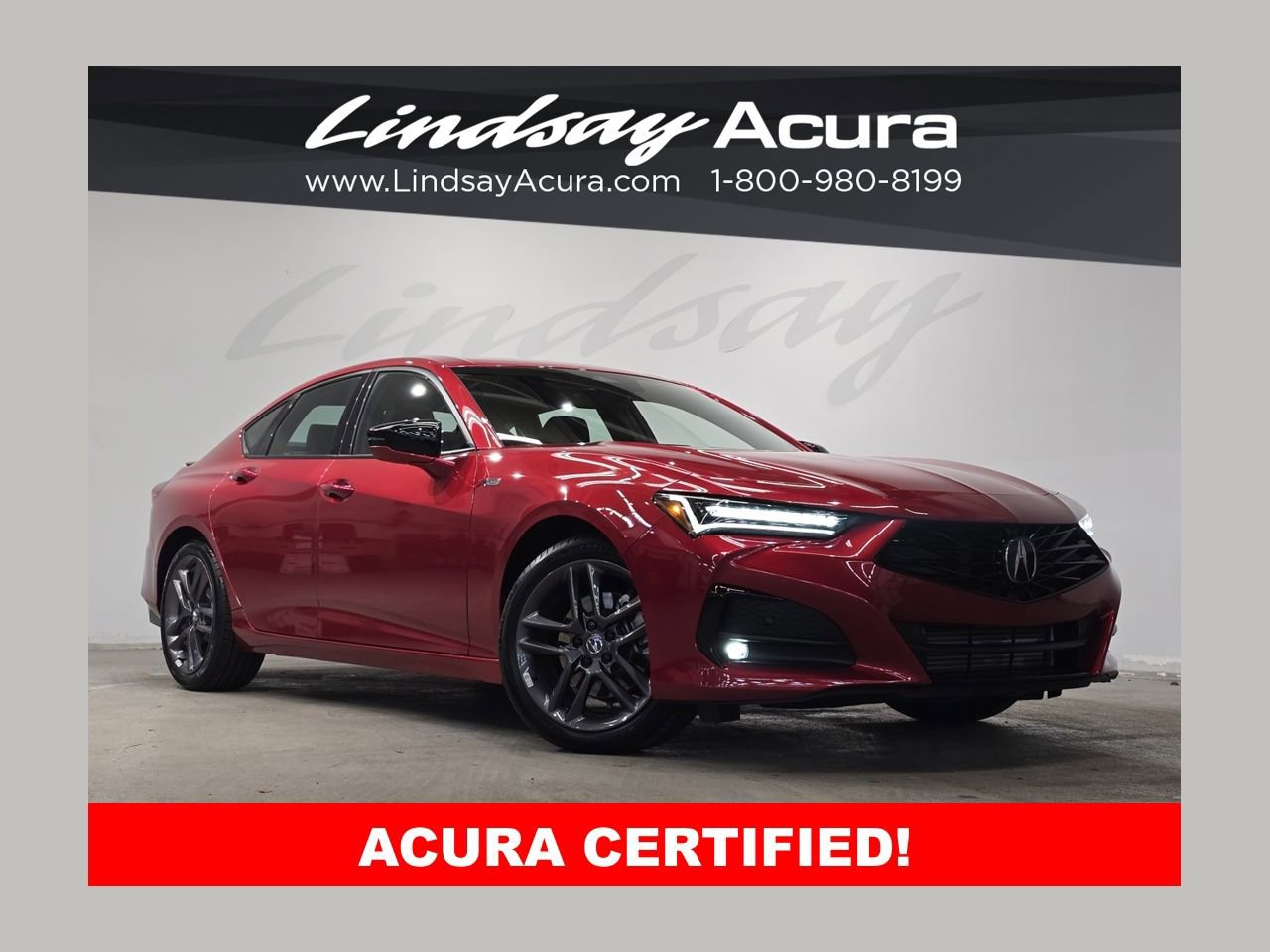 Certified 2025 Acura TLX A-Spec Package