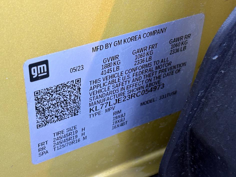 Certified 2024 Chevrolet Trax RS w/ Sunroof Package image 27