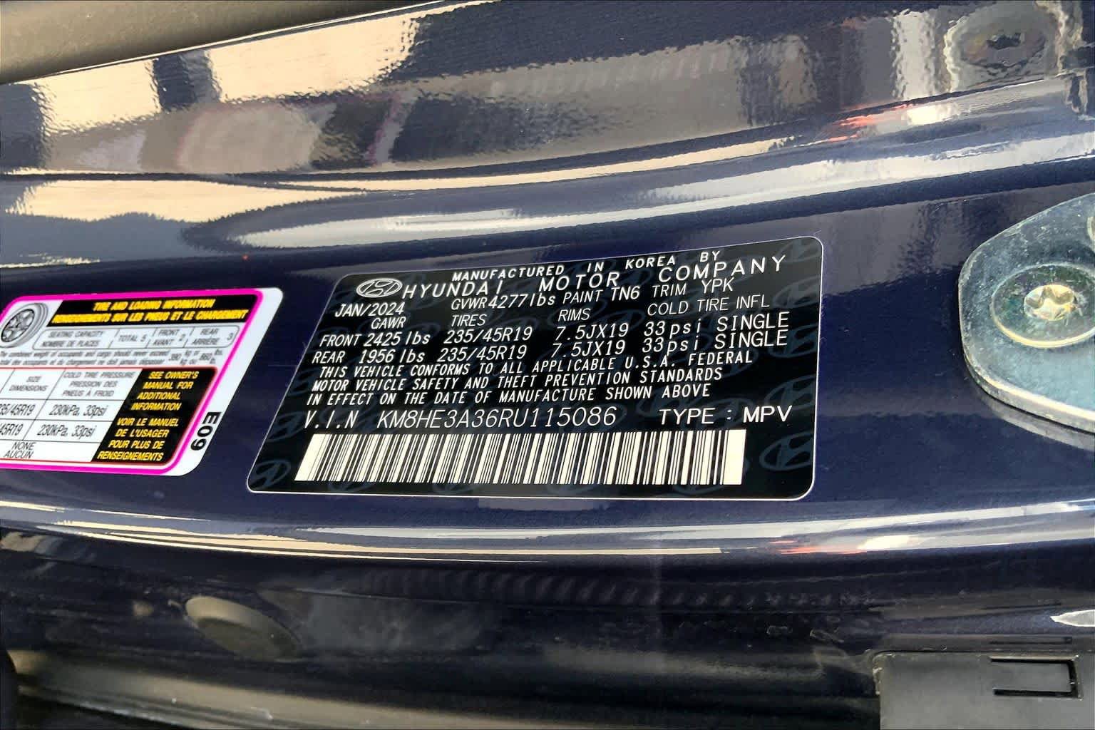 Used 2024 Hyundai Kona Limited FWD image 33