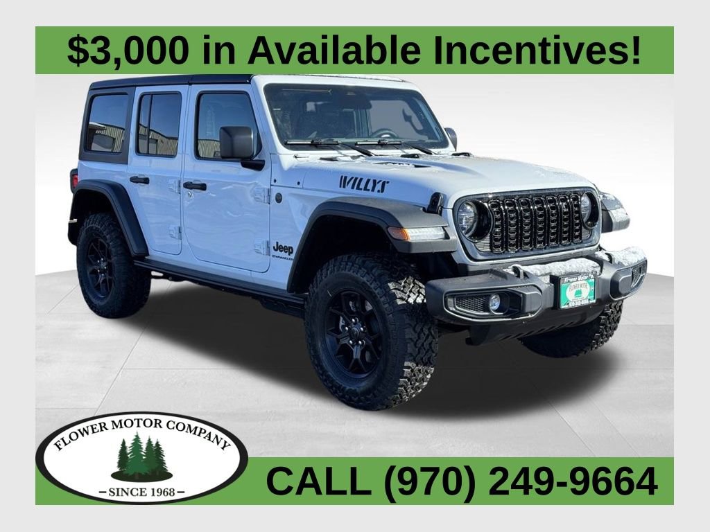 New 2026 Jeep Wrangler Willys