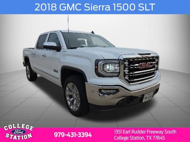 Used 2018 GMC Sierra 1500 SLT w/ Texas SLT Premium Package AWD/4WD image 1