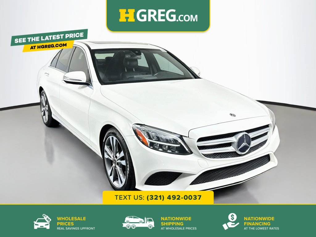 Used 2019 Mercedes-Benz C 300 Sedan w/ Premium Package