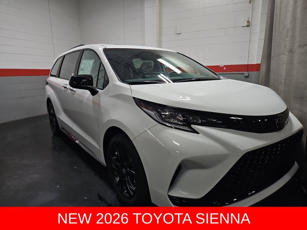 New 2026 Toyota Sienna XSE