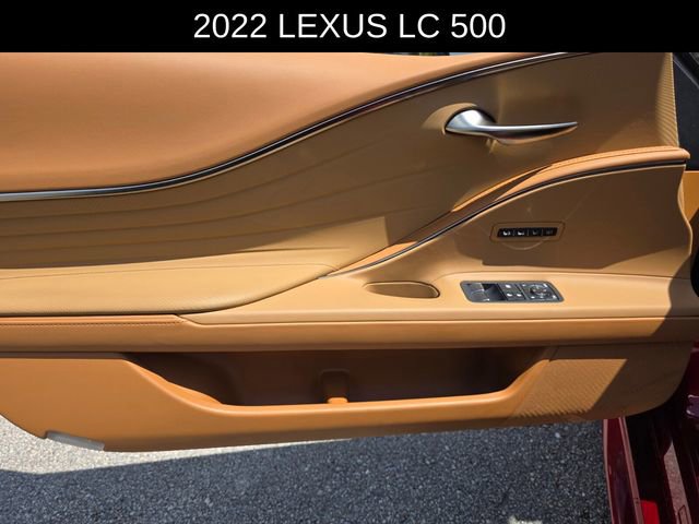Used 2022 Lexus LC 500 Convertible w/ Touring Package RWD image 22
