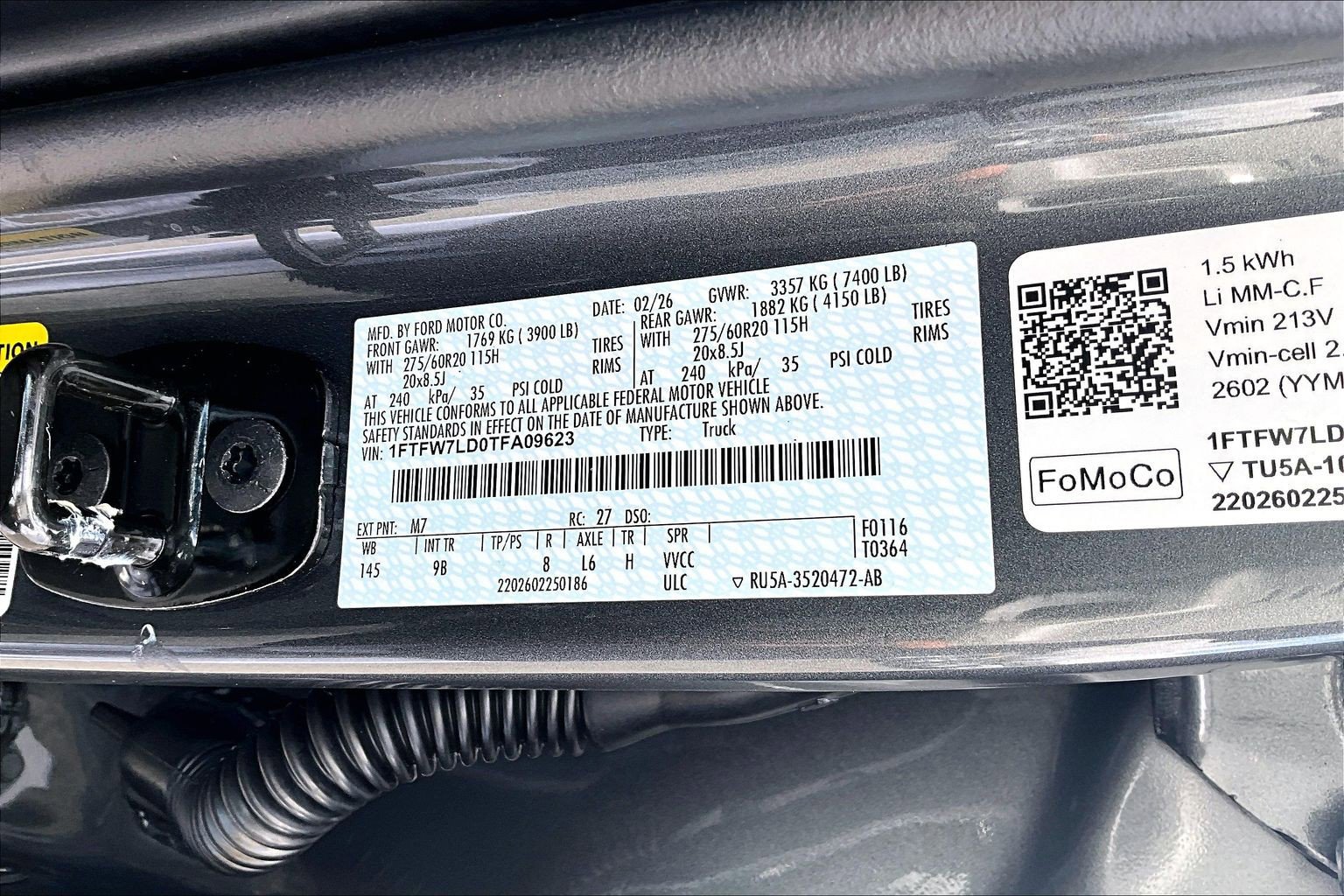 New 2026 Ford F150 Platinum w/ Equipment Group 702A High AWD/4WD image 13