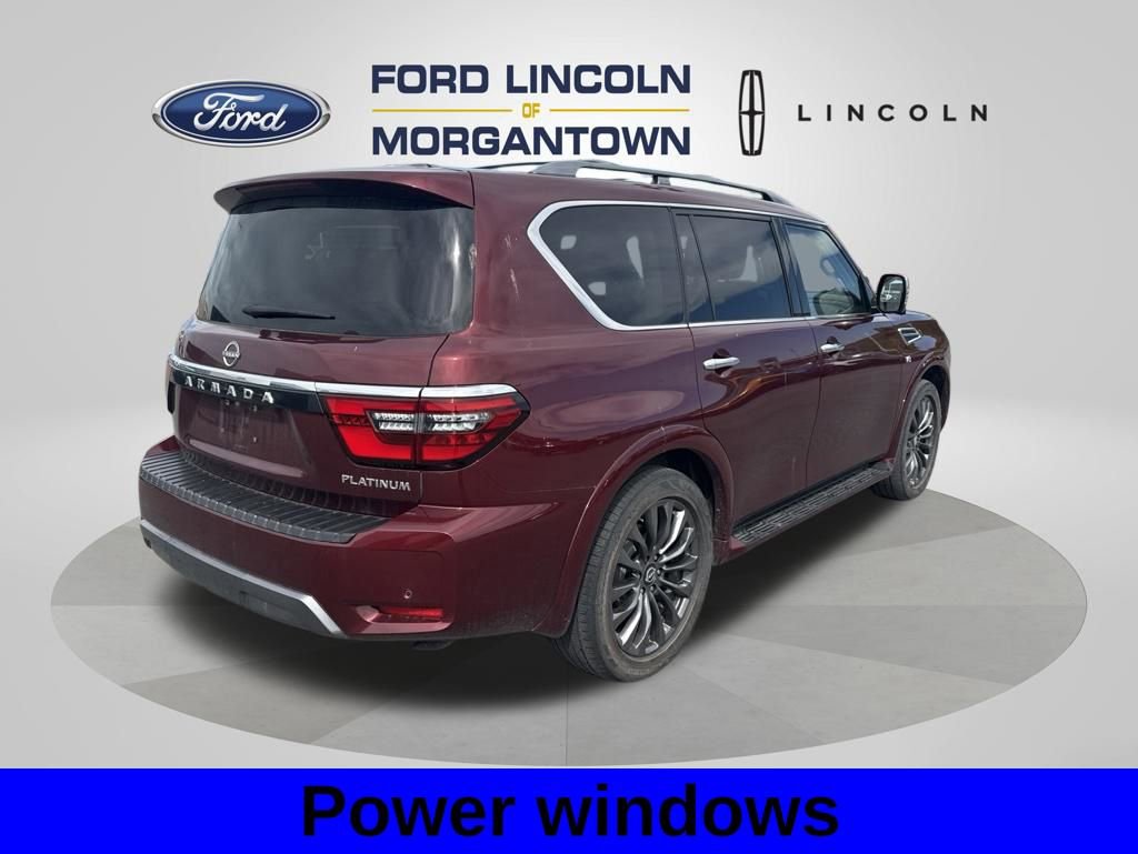Used 2022 Nissan Armada Platinum w/ Captain's Chairs Package AWD/4WD image 7