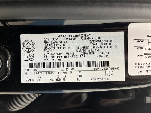 Used 2022 Ford F150 XLT w/ XTR Package image 37