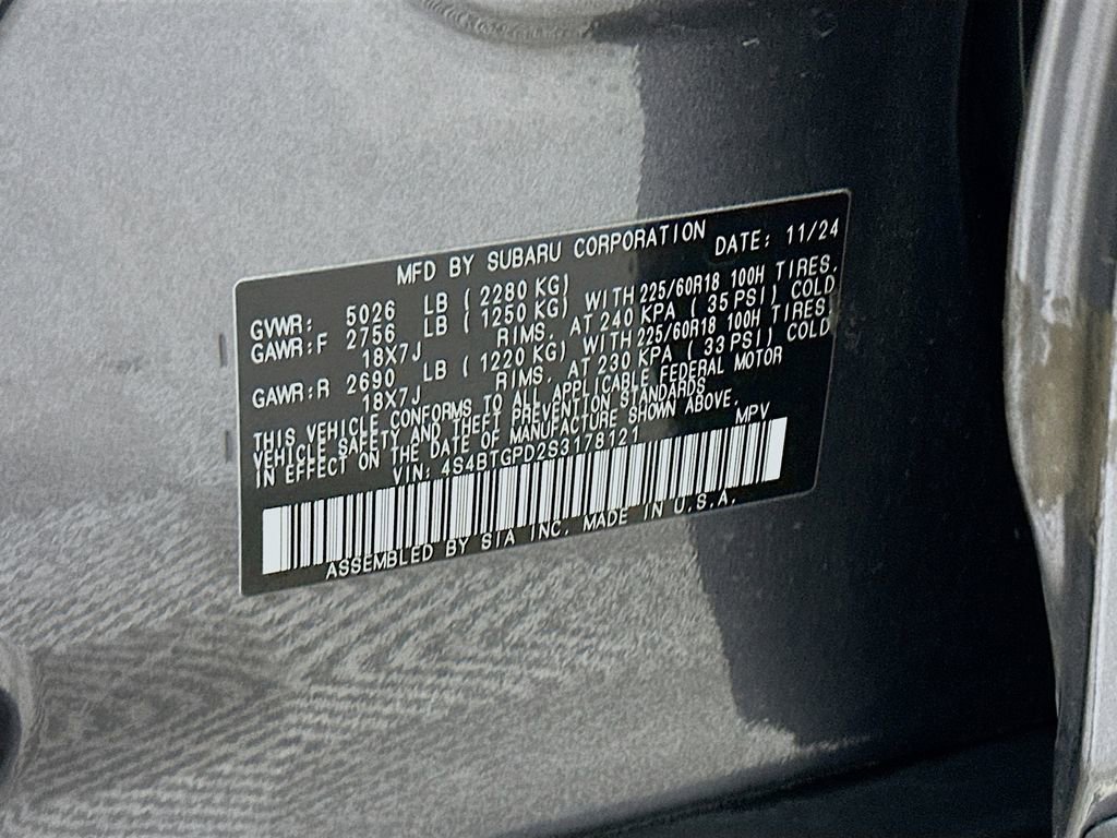 Used 2025 Subaru Outback Touring XT w/ Popular Package #2 image 26