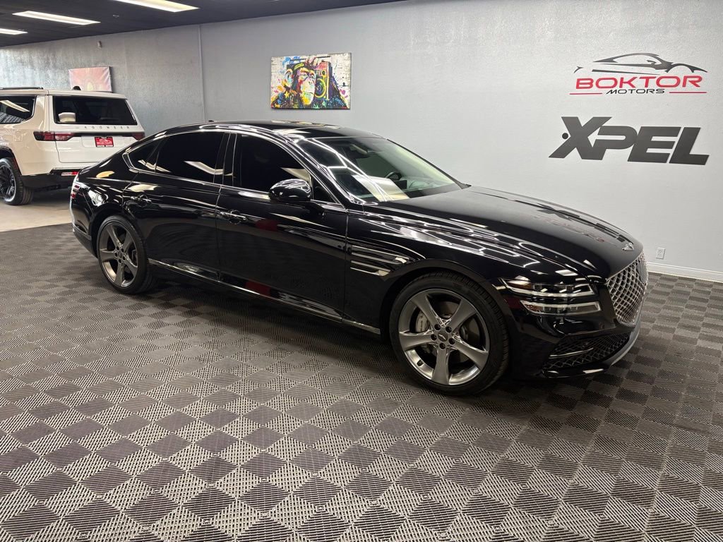 Used 2021 Genesis G80 3.5T w/ Prestige Package RWD image 2