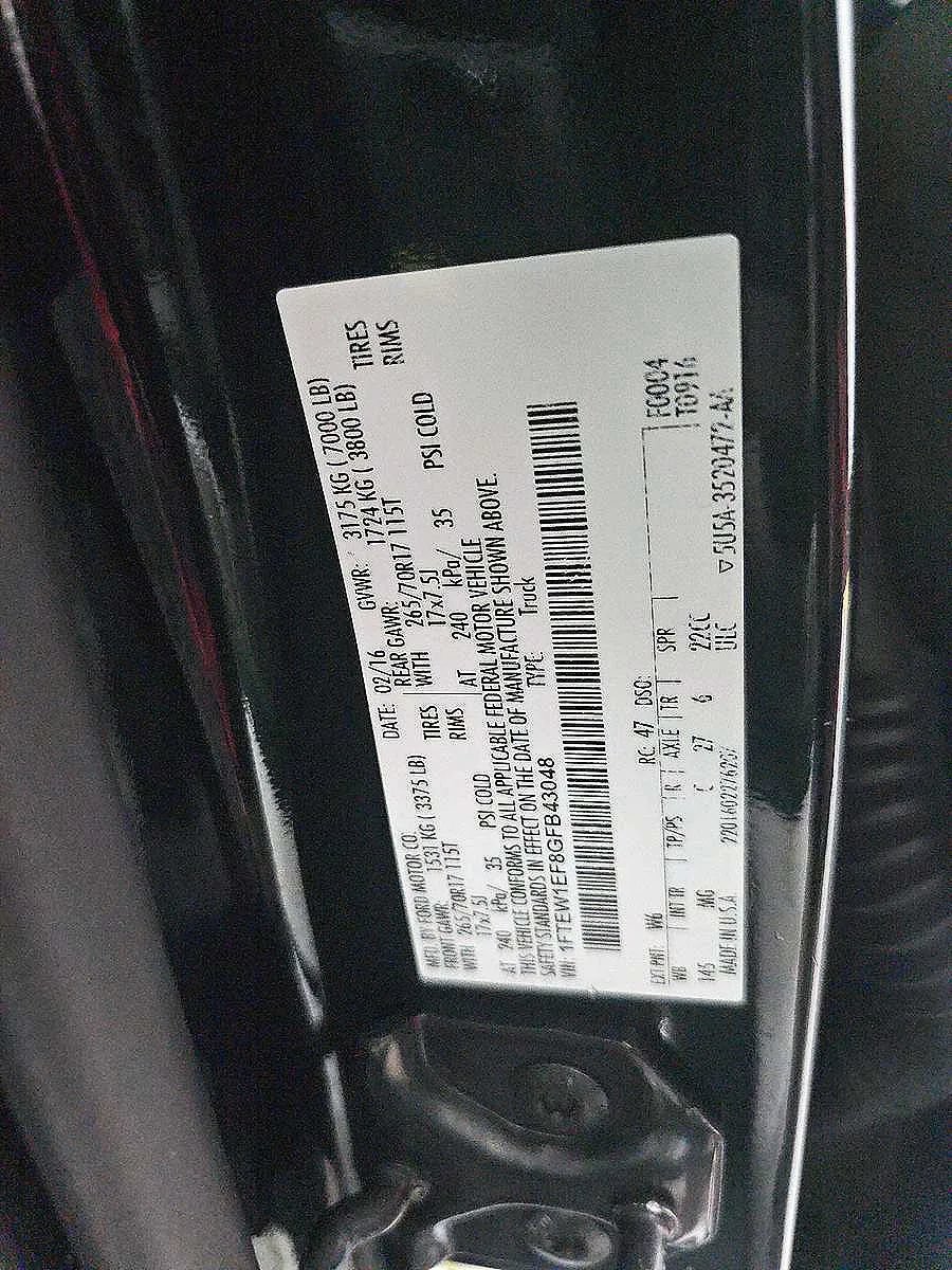 Used 2016 Ford F150 XLT w/ Equipment Group 301A Mid AWD/4WD image 49