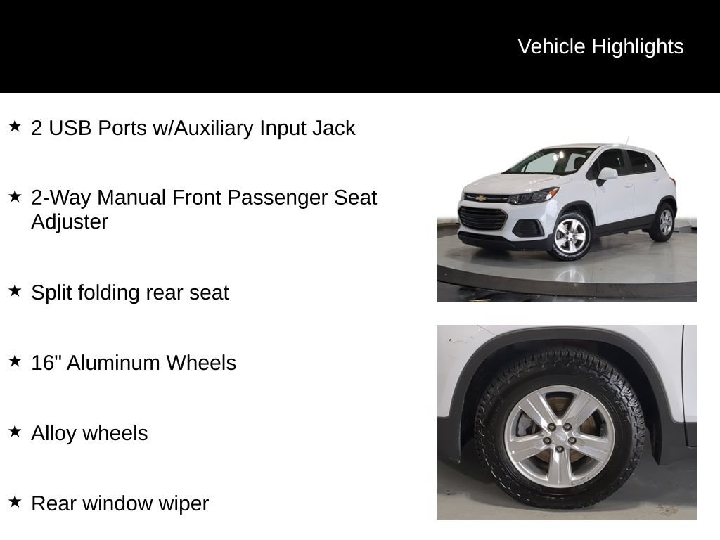 Used 2019 Chevrolet Trax LS w/ Tint and Cruise Package FWD image 19