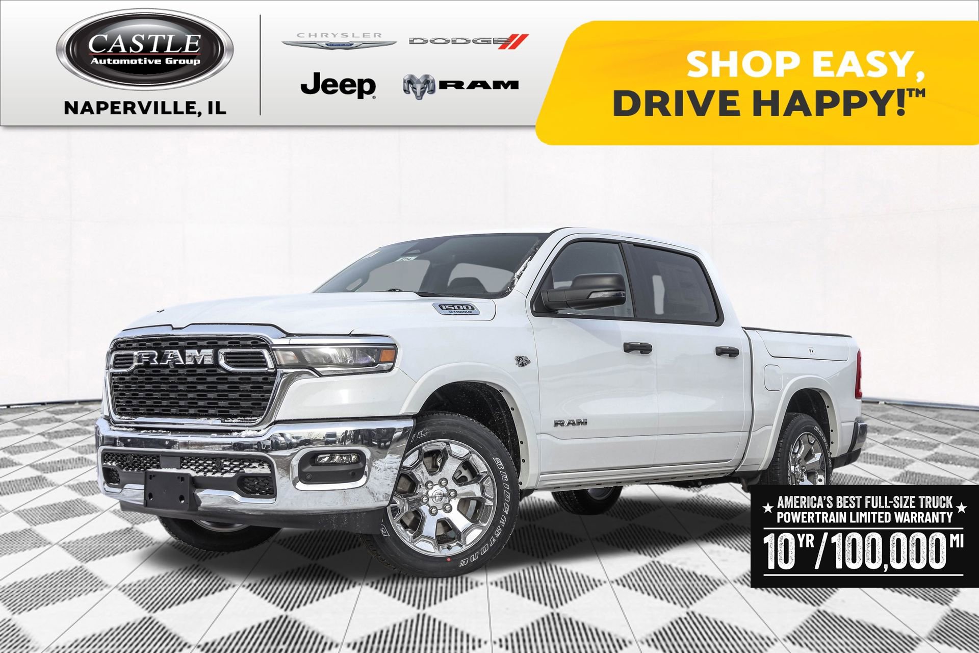 New 2026 RAM 1500 4x4 Crew Cab