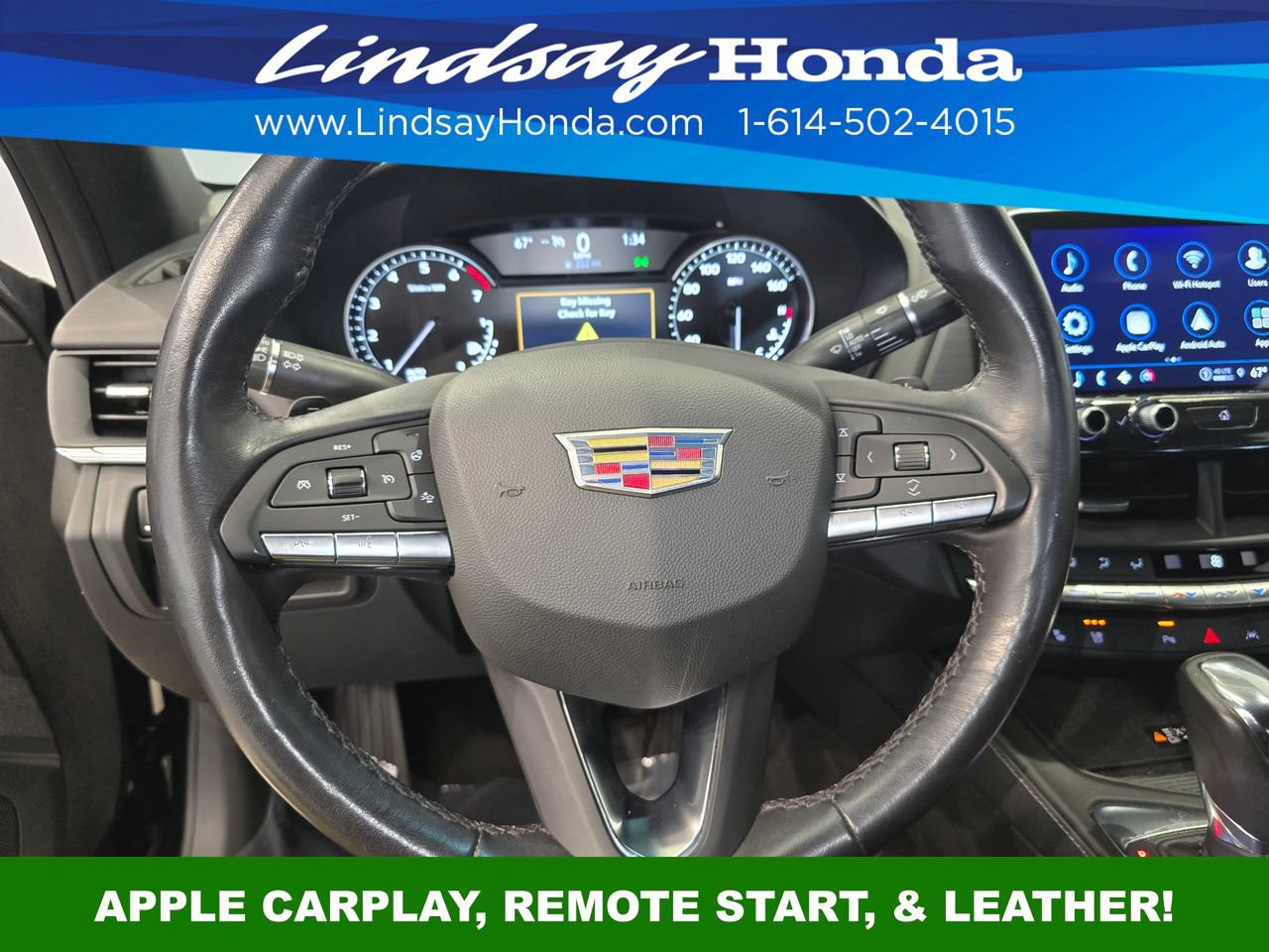 Used 2024 Cadillac CT4 Premium Luxury w/ Climate Package RWD image 14
