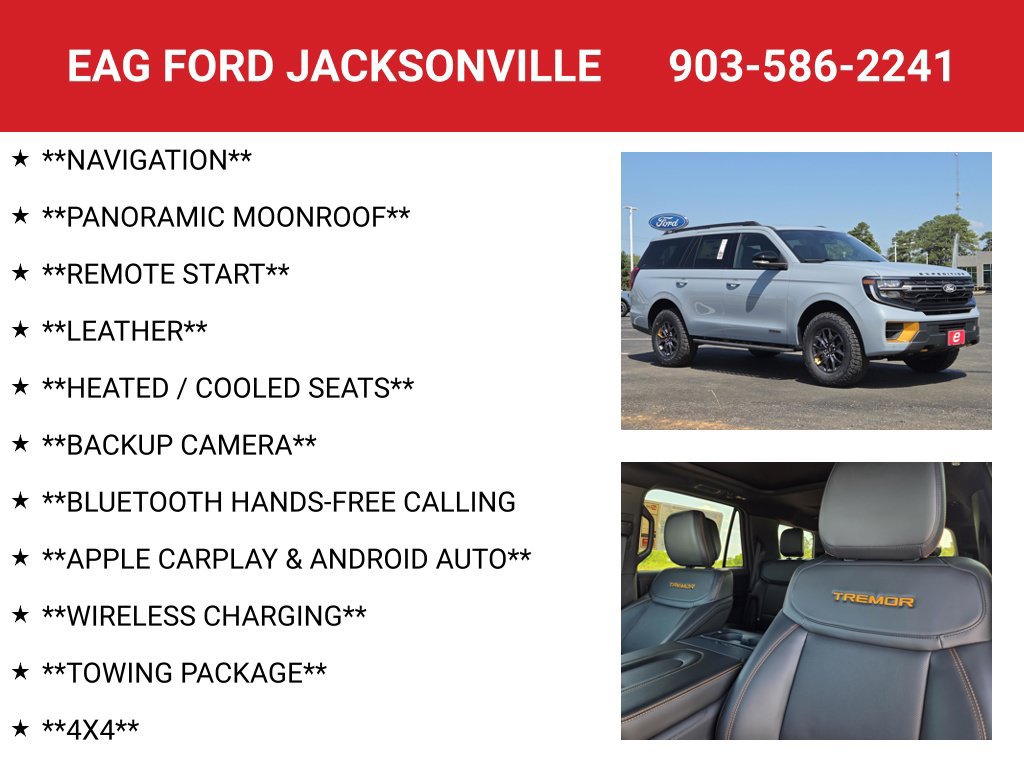 New 2027 Ford Expedition Tremor w/ Driver's Package AWD/4WD image 4