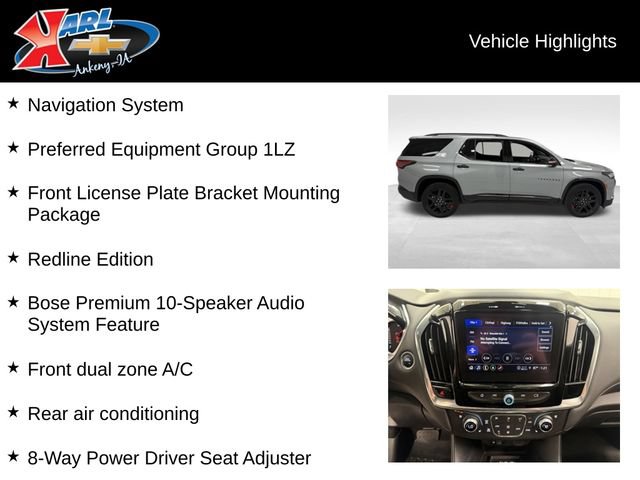 Certified 2023 Chevrolet Traverse Premier w/ Redline Edition AWD/4WD image 2